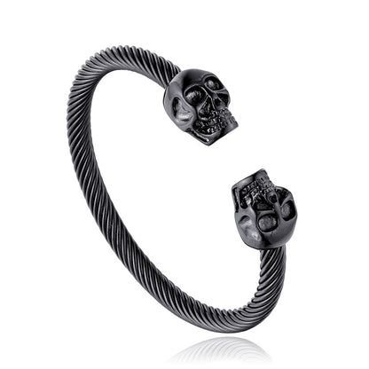 925 Silver Simple And Versatile Skeleton Bracelet