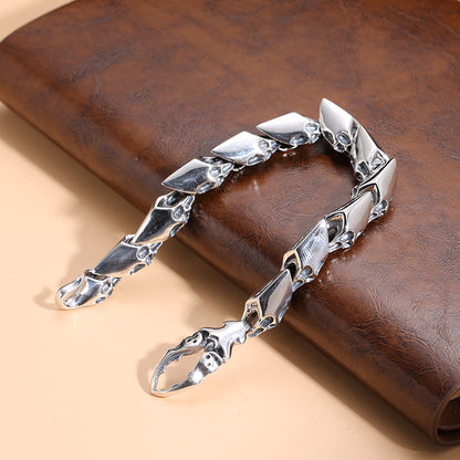 Vintage scale bracelet