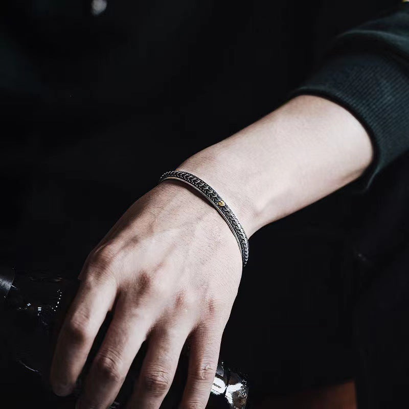 Dragon Armor Open Adjustable Bracelet