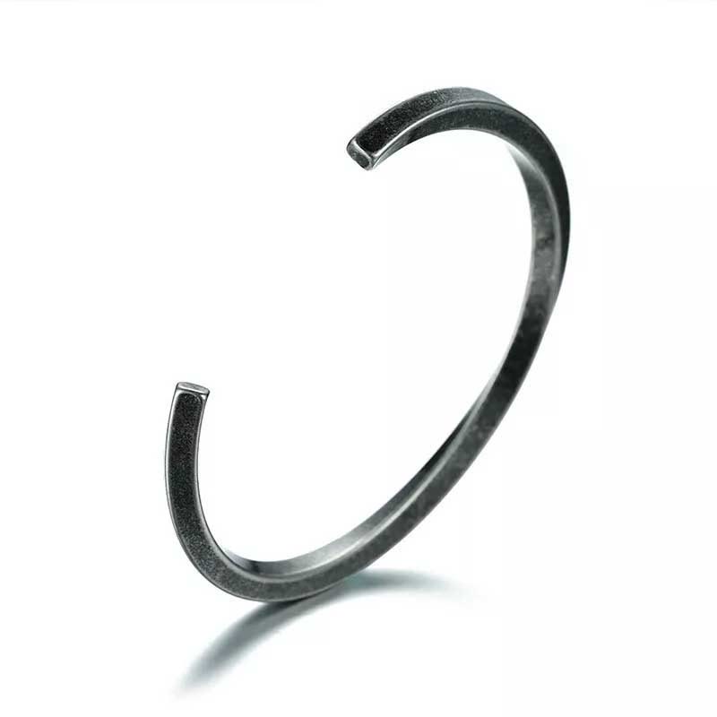 Spiral Twist Open Bracelet