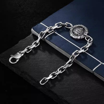 Minimalist Interlocking Personalized Retro Bracelet