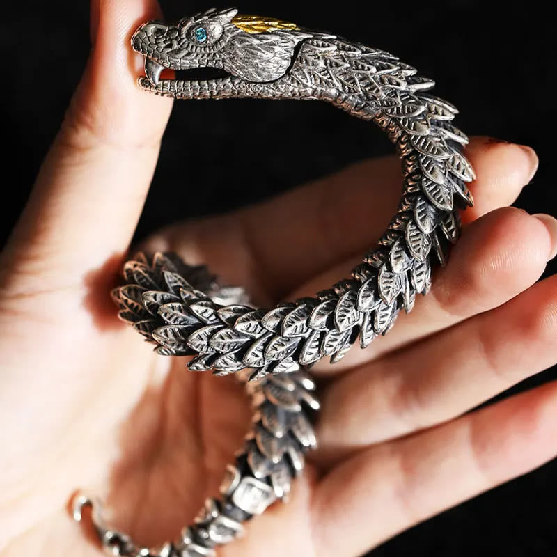 Jormungandr Personalized Rattlesnake Bracelet