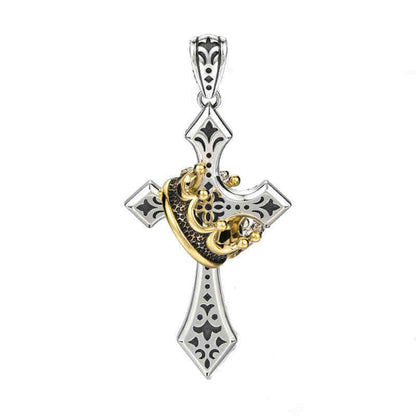 Cross Crown Necklace
