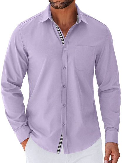 Elegant Untucked Dress Shirt (US Only)