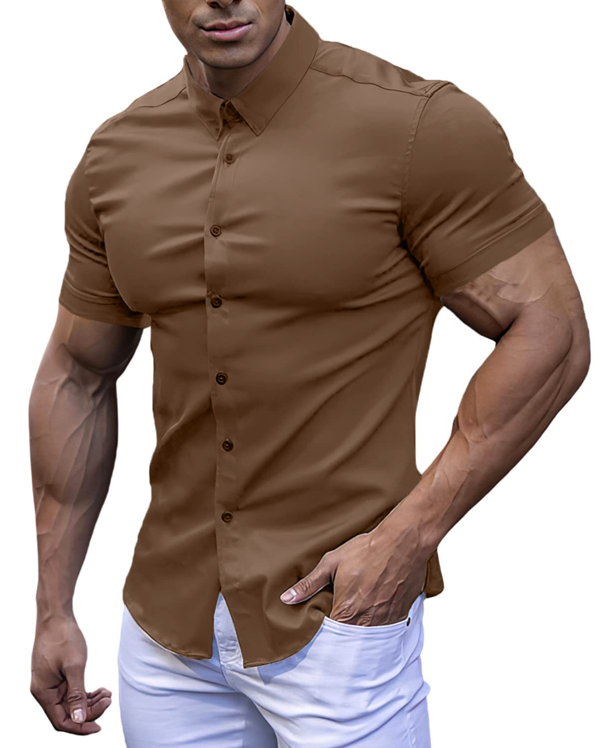 Essential Muscle Fit Dress Shirt