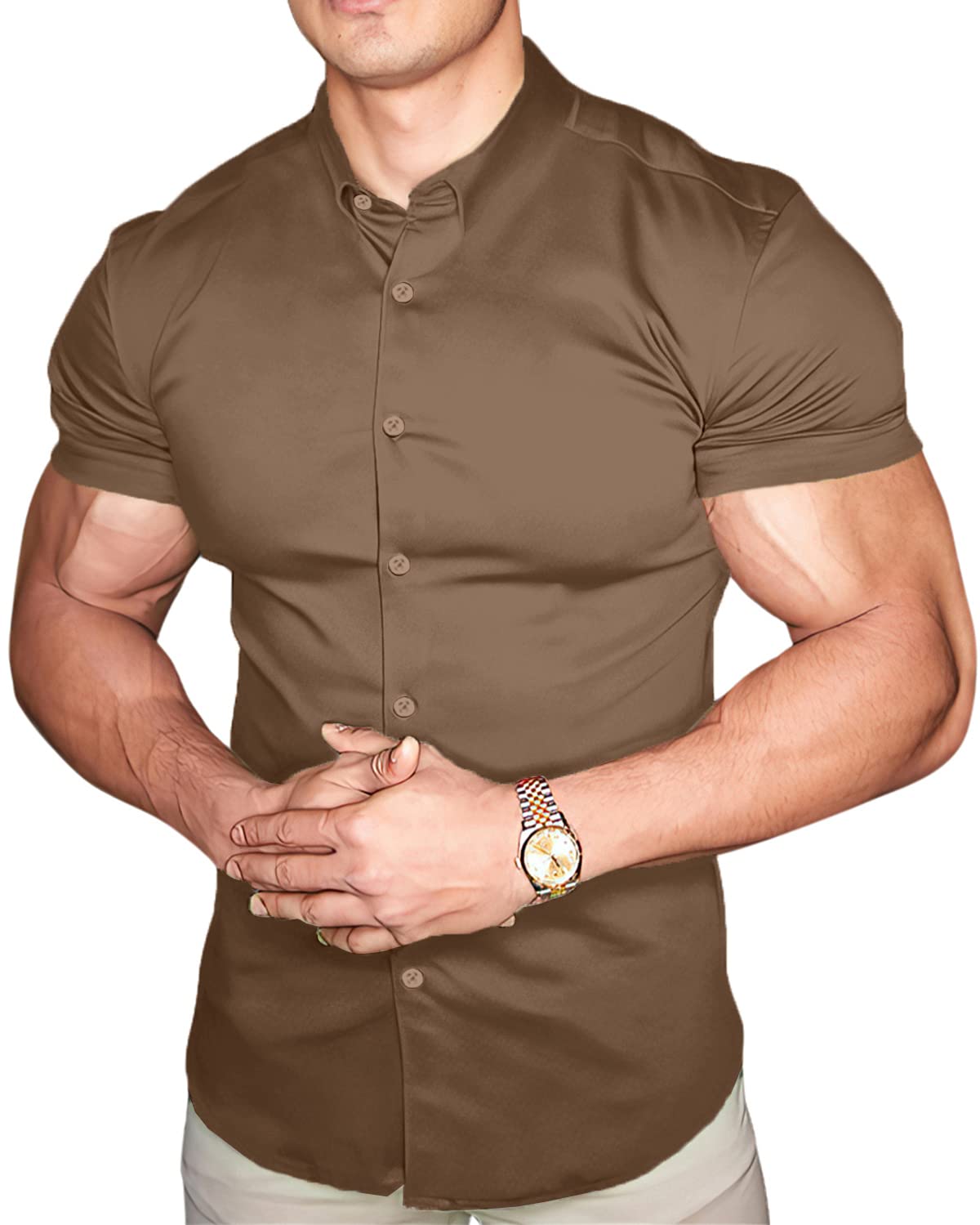 Essential Muscle Fit Dress Shirt