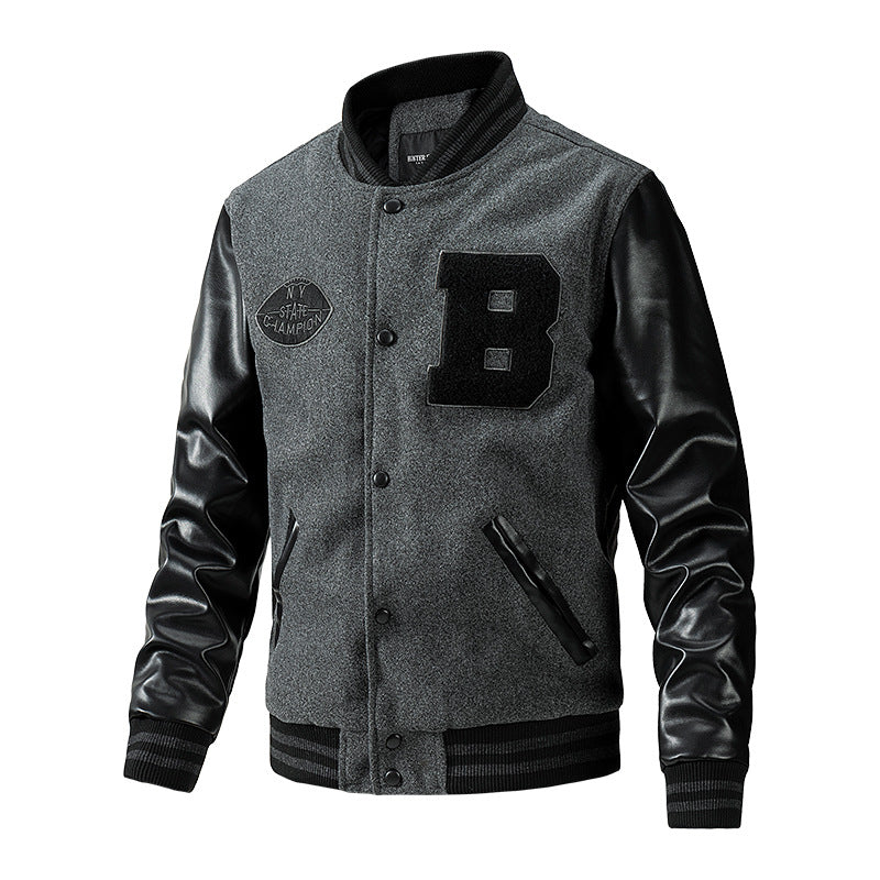 Chictango Patchwork Baseball Jackets