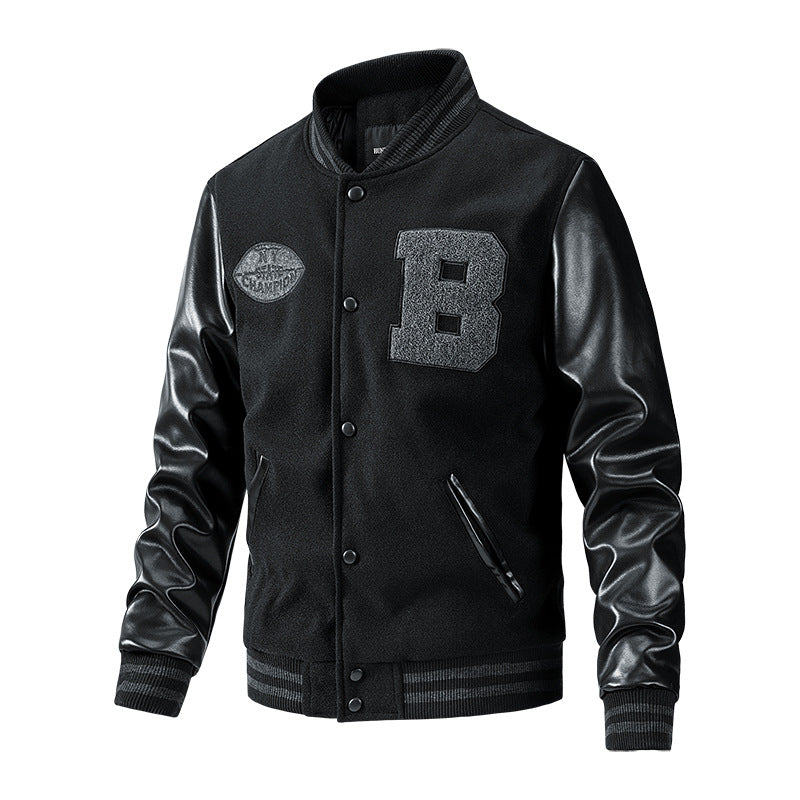 Chictango Patchwork Baseball Jackets