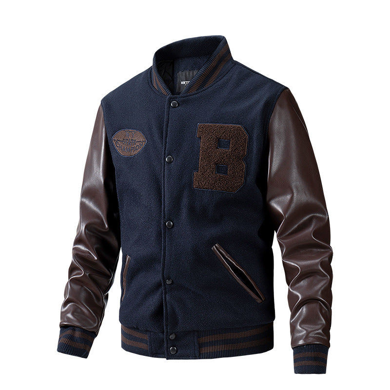 Chictango Patchwork Baseball Jackets