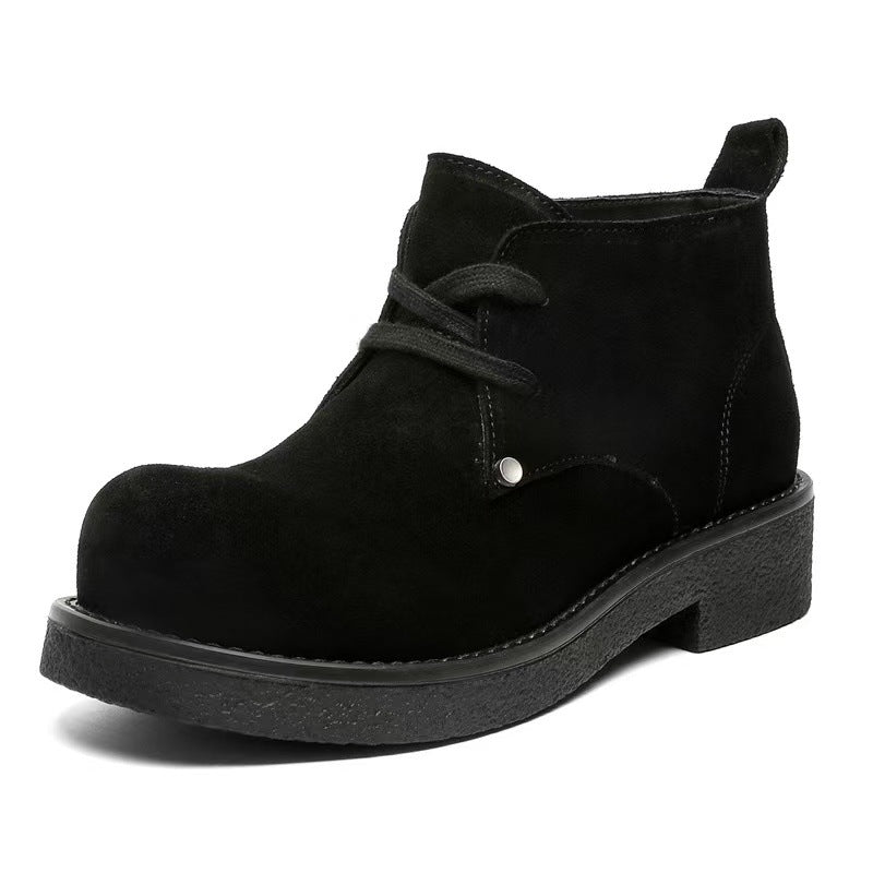 Chictango Retro Head Ankle Boots