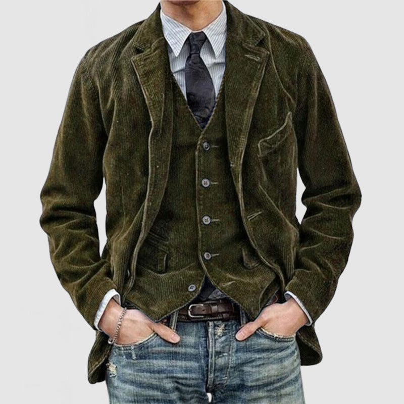 Chictango Corduroy Casual Blazer