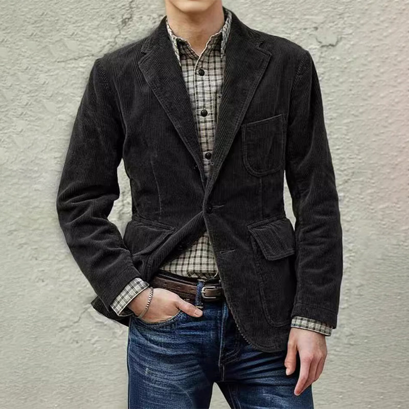 Chictango Corduroy Casual Blazer