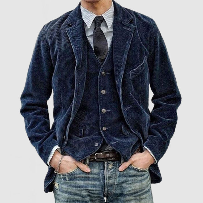 Chictango Corduroy Casual Blazer