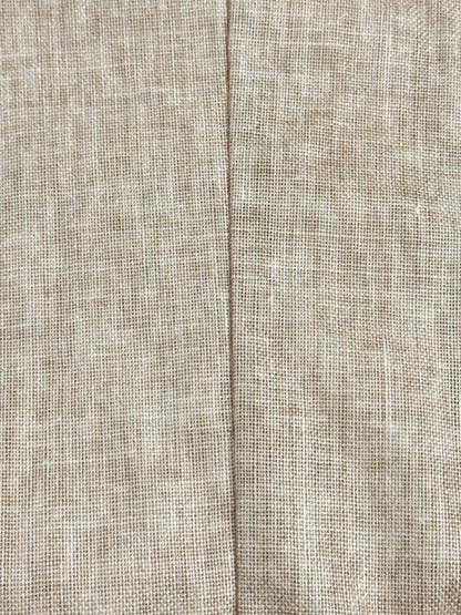 Floral Embroidered Cotton Linen Blazer