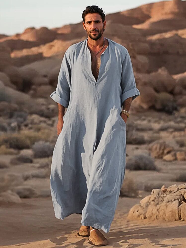 Soft Loose Fit 100% Cotton Long Shirt