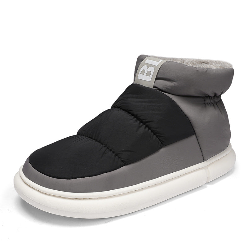 High-top Slip-on Snow Boots