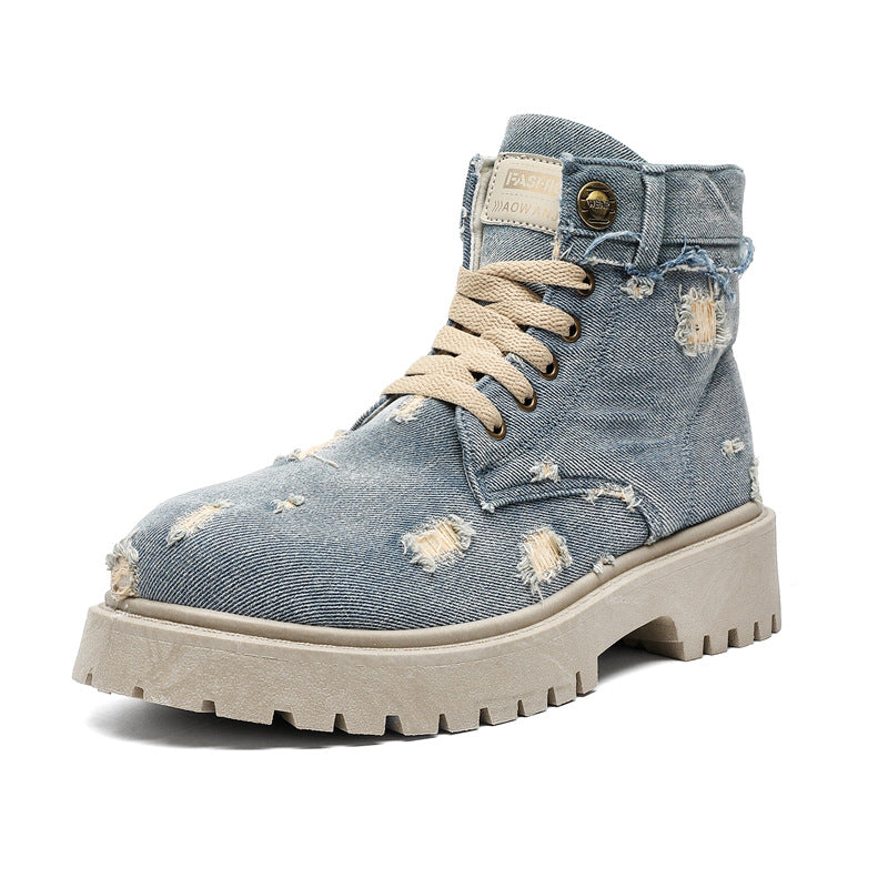 Chictango Retro Denim Sneakers