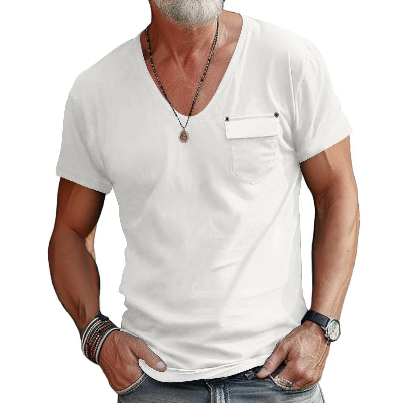 Chictango Pocket V Neck Tee