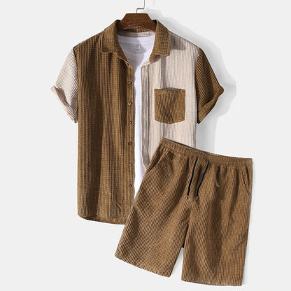 Corduroy Two Piece Set
