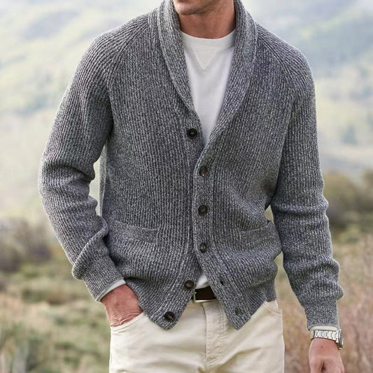 Chictango Lapel Knitted Cardigan