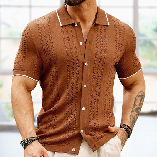 Chictango Wheat Ear Knit Shirt