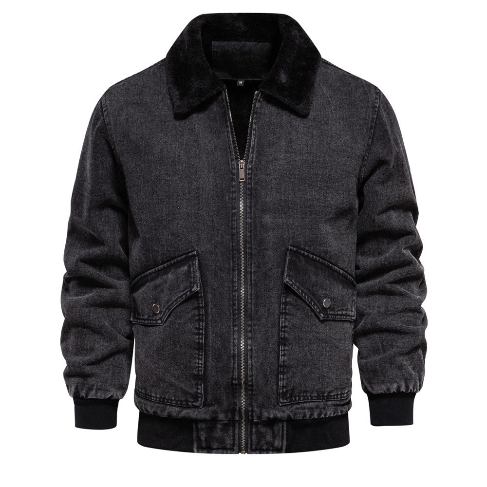 Chictango Fleece Denim Jacket