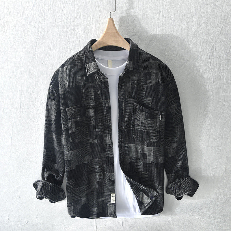 Chictango Leisure Plaid Pattern Shirt