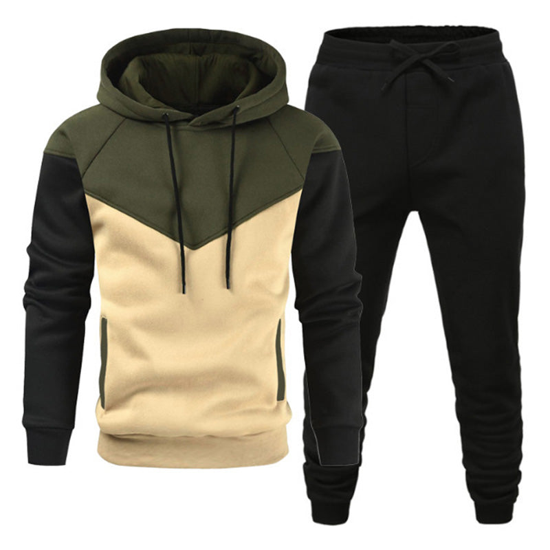 Chictango Color Block Hoodie Set