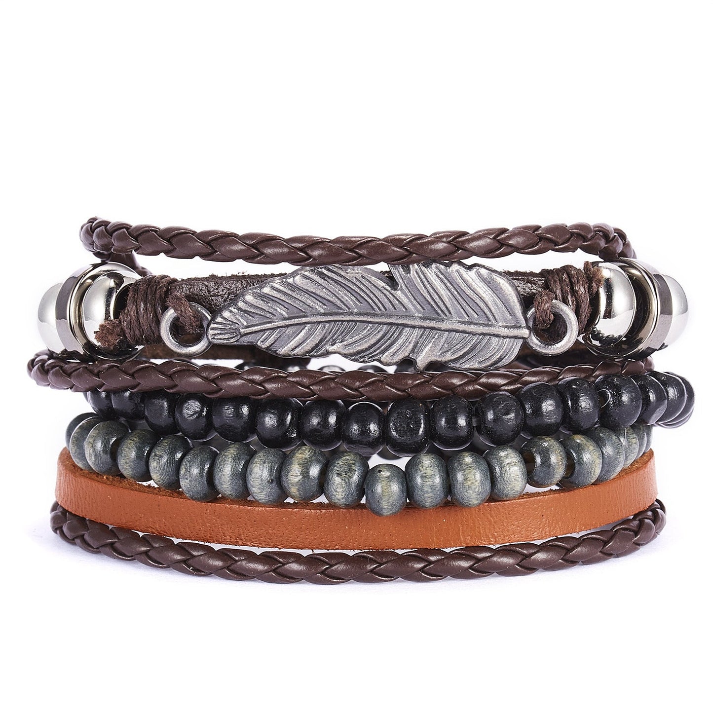 Chictango Punk Braided 6Pcs Bracelets