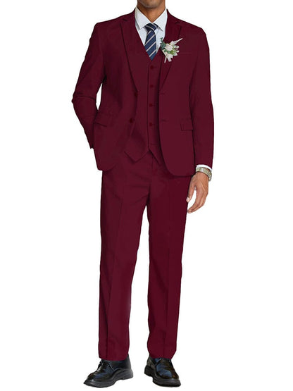 3-Piece Cotton Linen Suit Set (US Only)