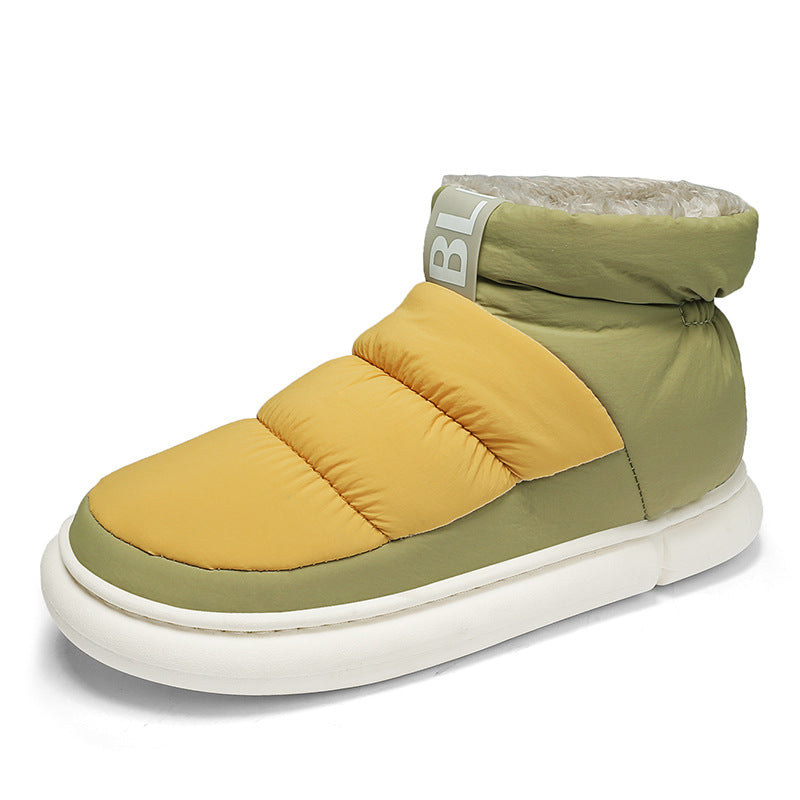 High-top Slip-on Snow Boots