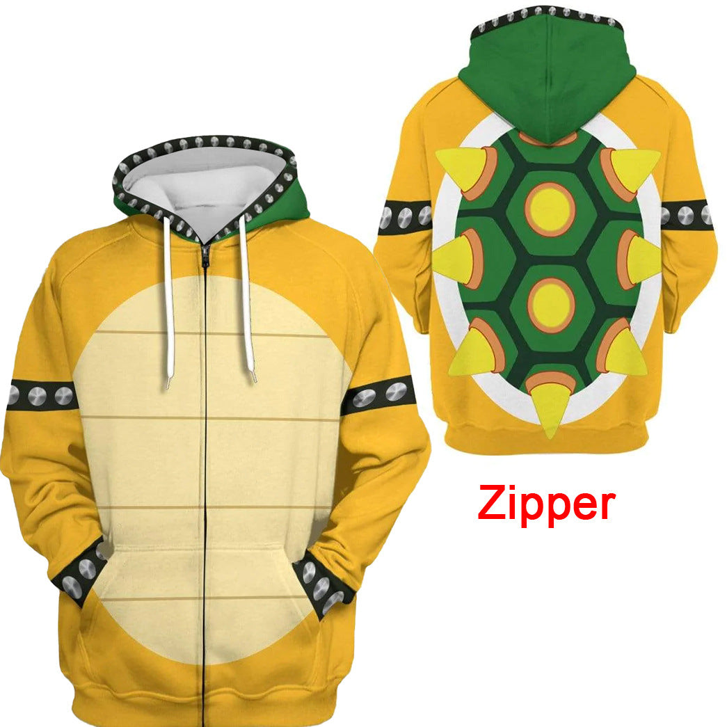 Cartoon Turtle Hoodie