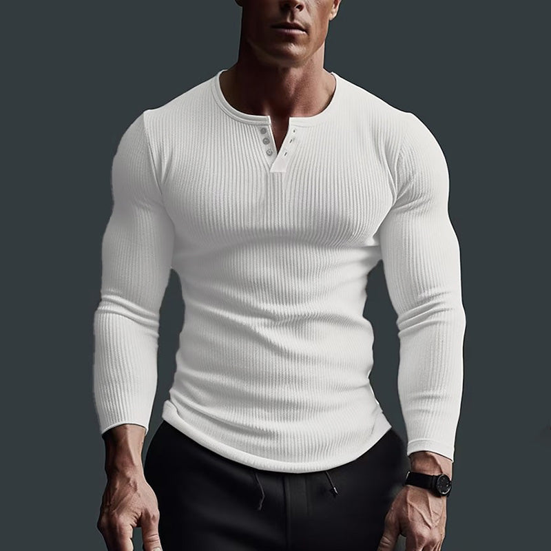 Chictango Ribbed Henley Shirt