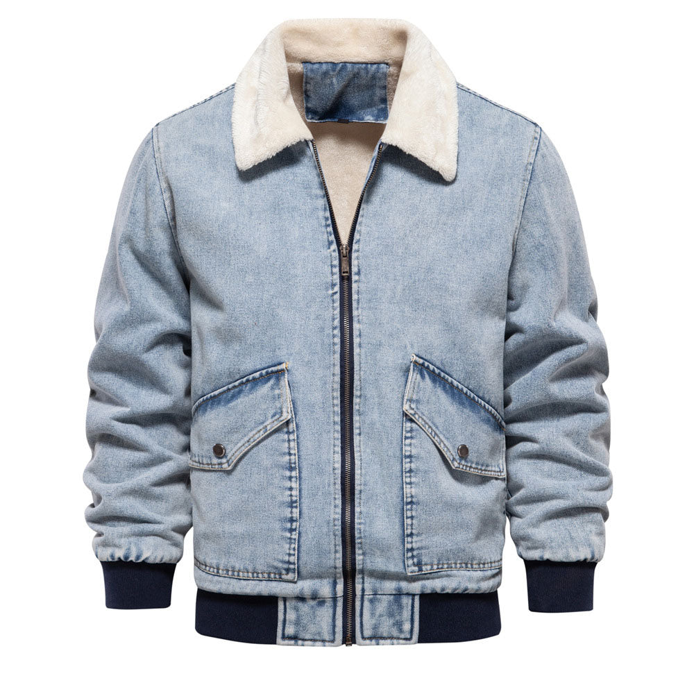 Chictango Fleece Denim Jacket