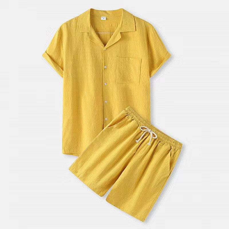 Chictango Cotton Linen Shirt Set