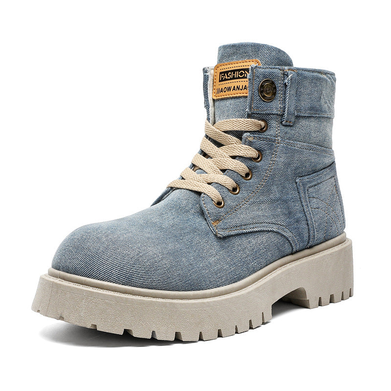 Chictango Retro Denim Sneakers