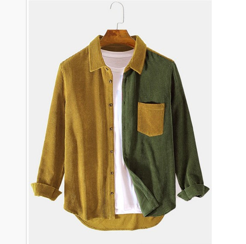 Chictango Block Corduroy Shirt