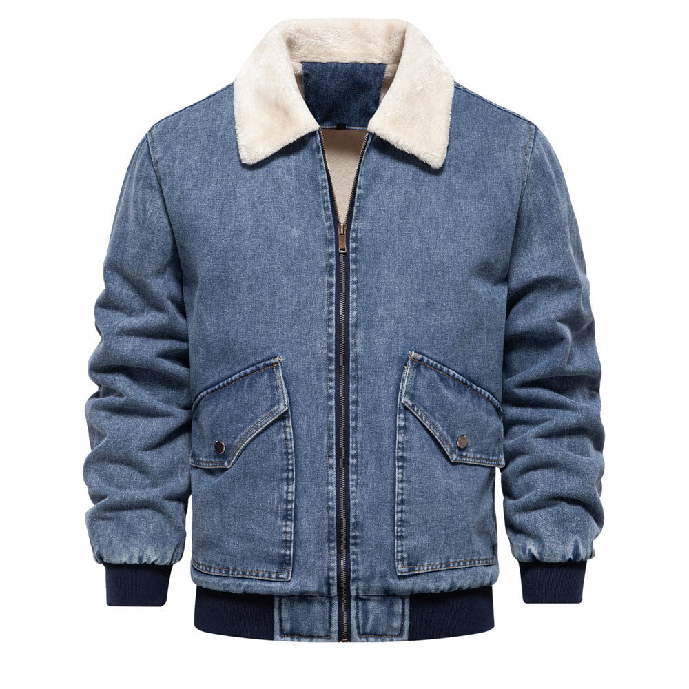 Chictango Fleece Denim Jacket