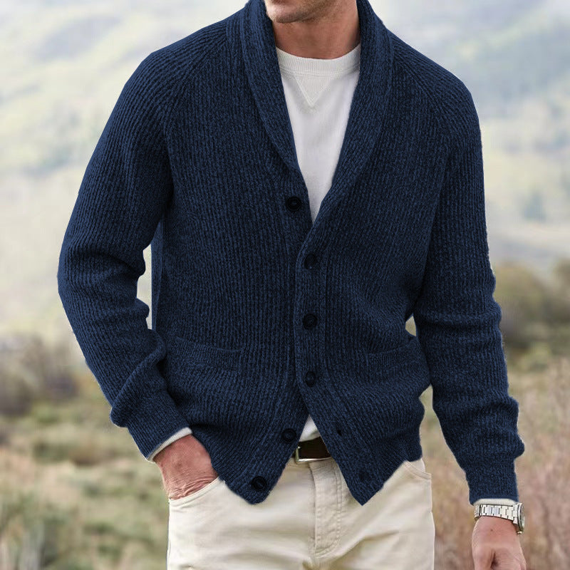 Chictango Lapel Knitted Cardigan