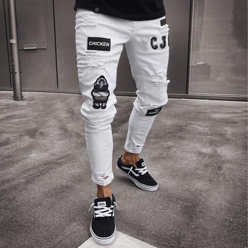 Chictango Ripped Slim Jeans