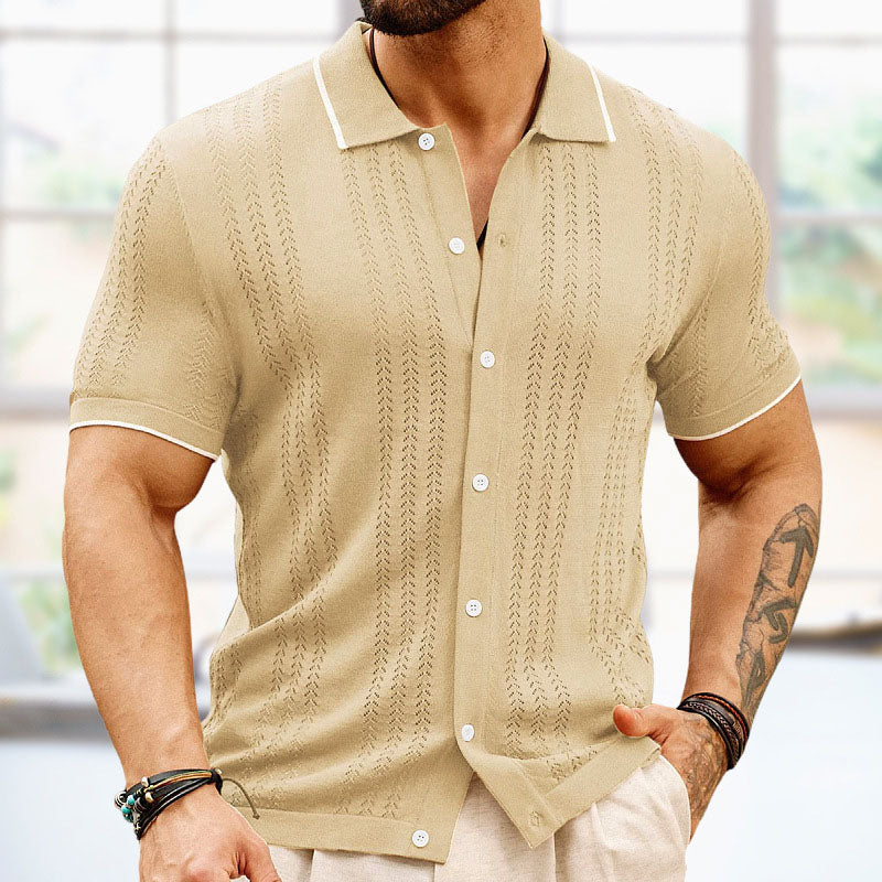 Chictango Wheat Ear Knit Shirt