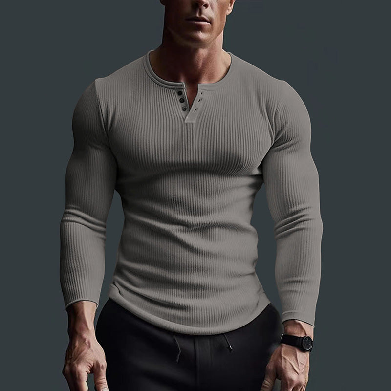 Chictango Ribbed Henley Shirt