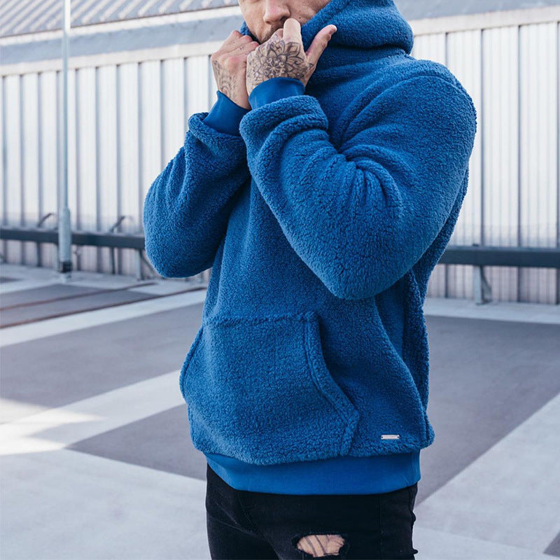 Quarter-zip Teddy Hoodie