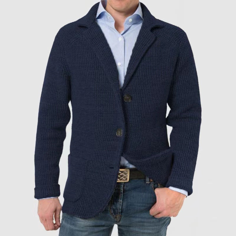 Chictango Knitted Single Breasted Blazer