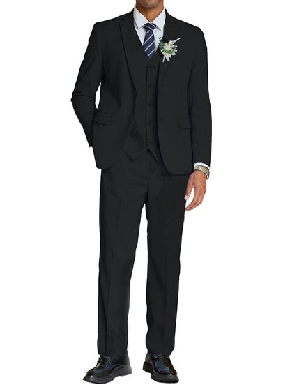 3-Piece Cotton Linen Suit Set (US Only)