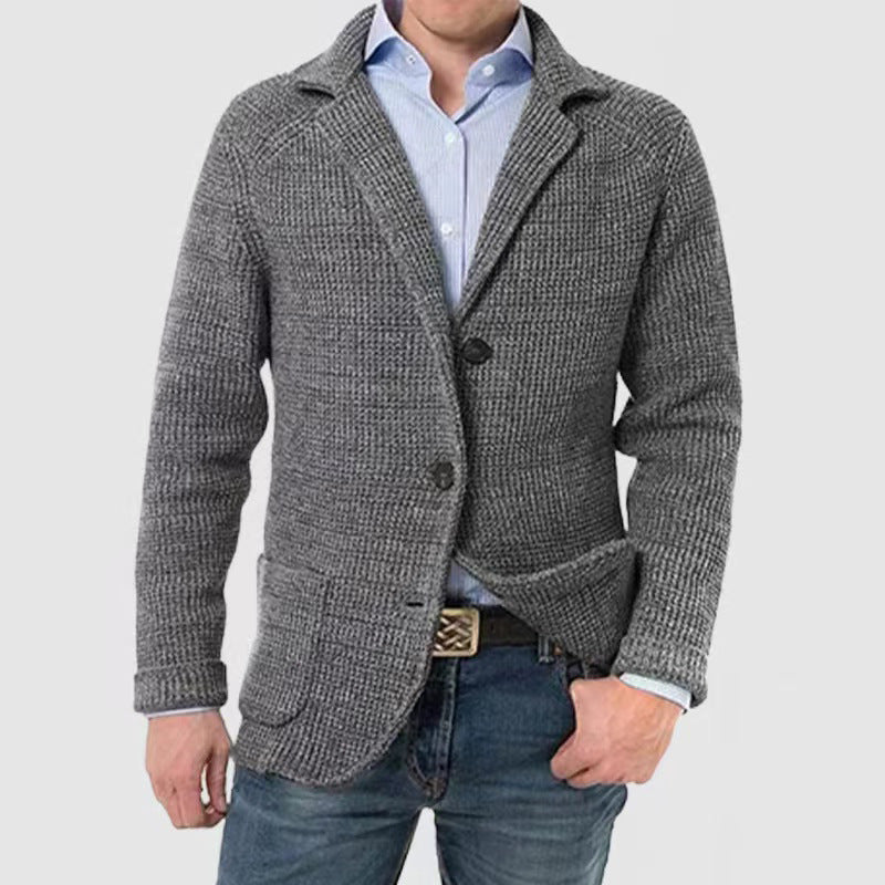 Chictango Knitted Single Breasted Blazer