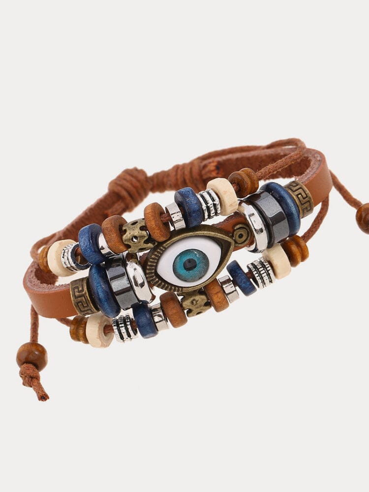 Bohemian Mystical Eye Beaded Bracelet