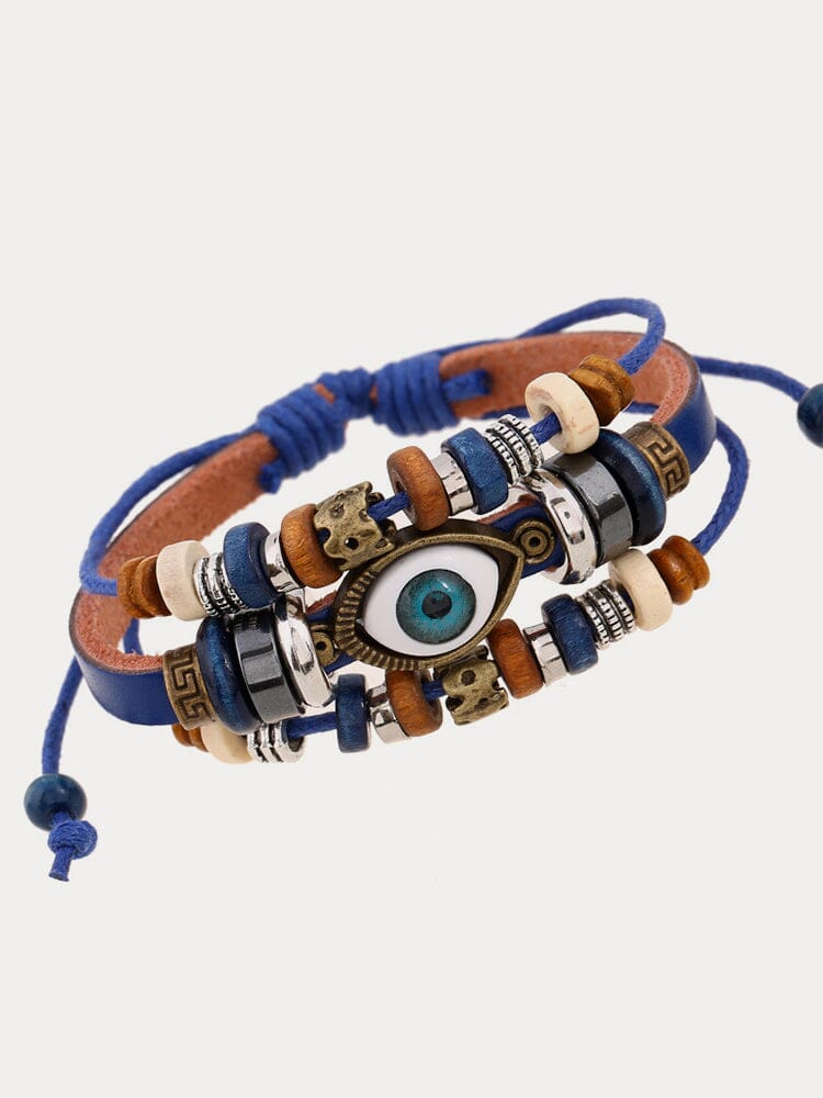 Bohemian Mystical Eye Beaded Bracelet