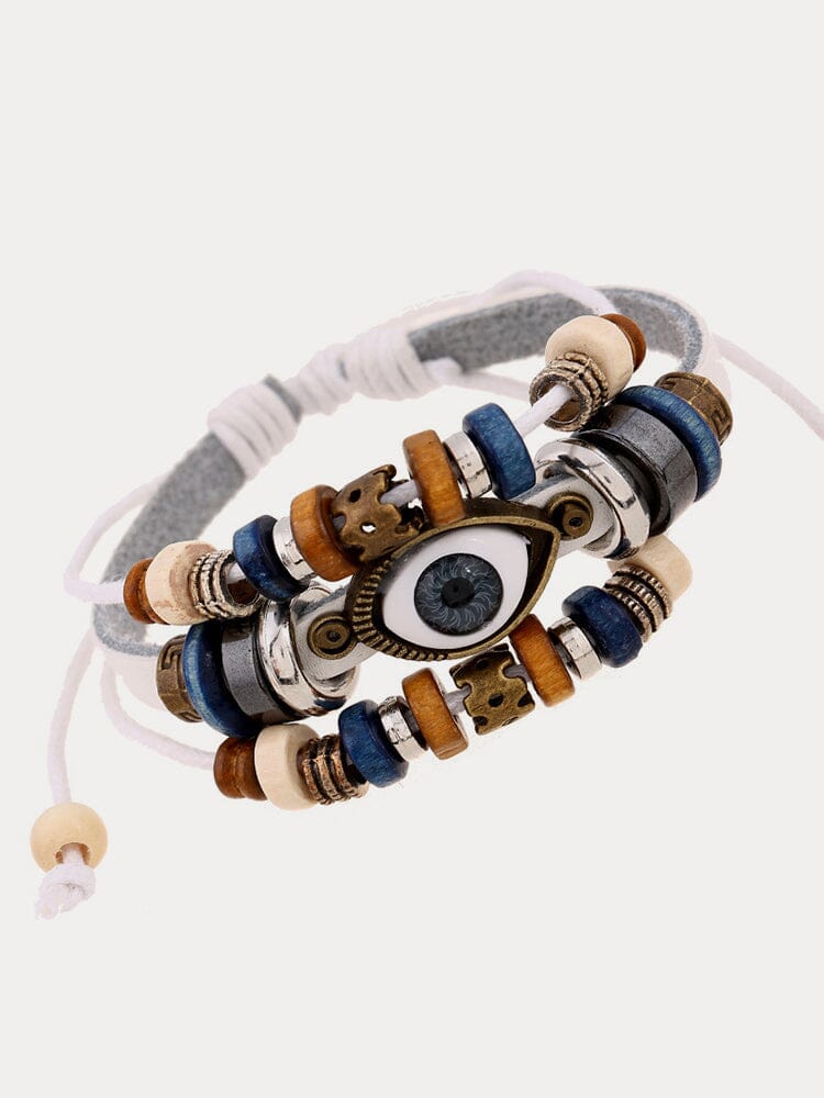 Bohemian Mystical Eye Beaded Bracelet