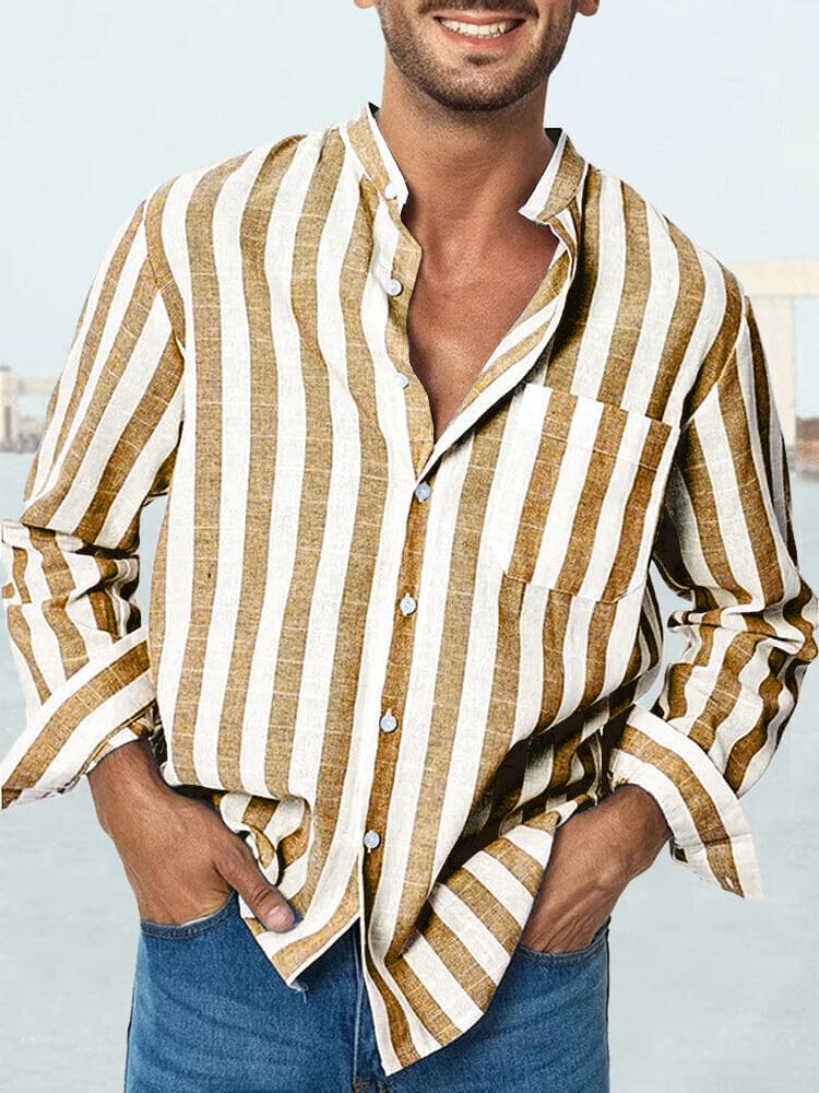 Striped Casual Shirt